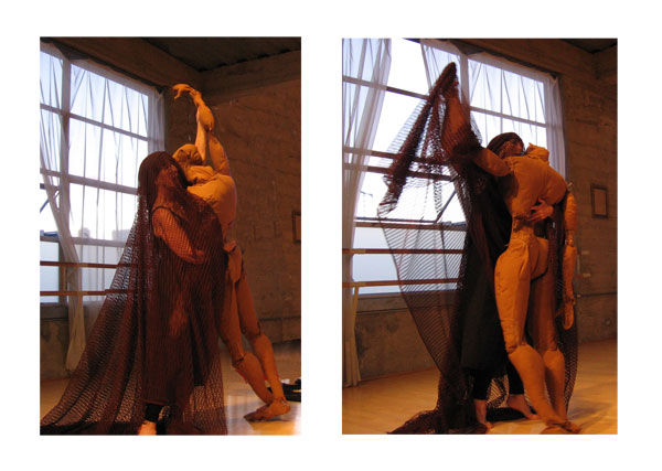 Radiance Unfolding: Duet with Effigy of a soldier