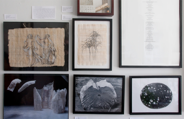 View of the Old As New exhibition in the ODC Theater Gallery