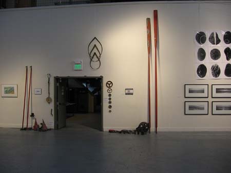 View of the Artship Exhibition The Sea at SomArts