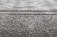 Leopoldine Hugo Drawing of the sea